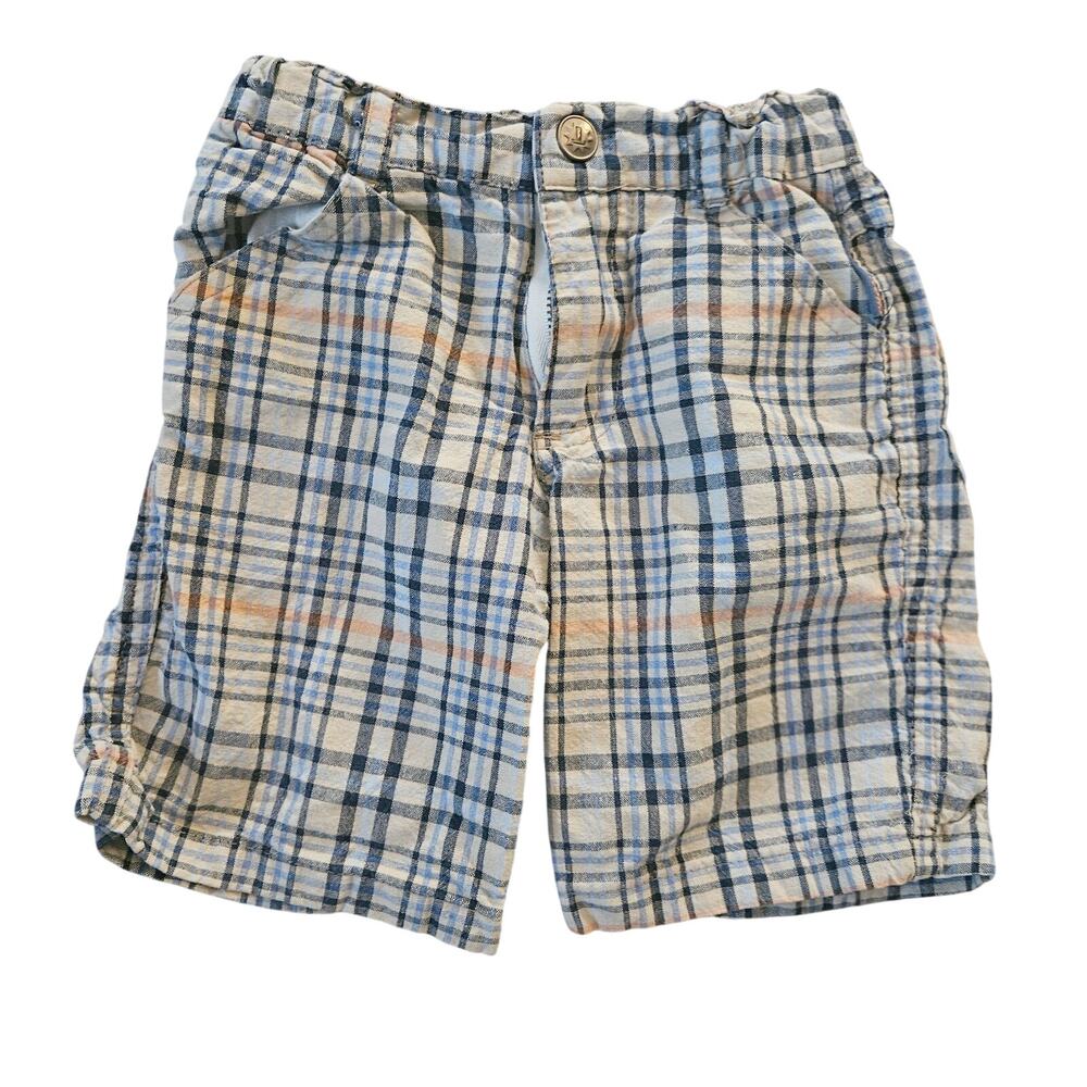 Vintage Thomas & Friends by Nannette Toddler Boys Plaid Shorts 3T